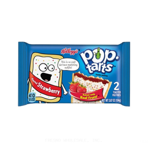 POP TARTS 6/3.3Z FROSTED STRAWBERRY