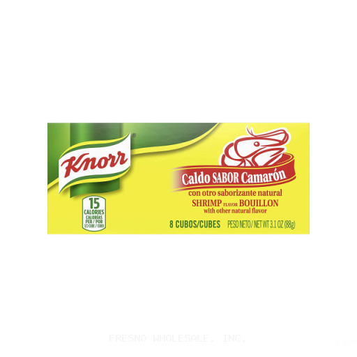 KNORR CUBE 24/8Z BOULLON WITH SHRIMP