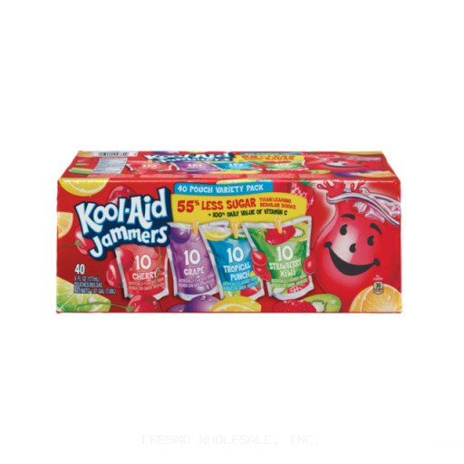 KOOL AID 40CT JAMMERS  VARIETY