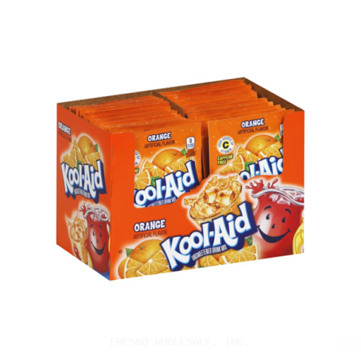 KOOL AID 48CT POWDER ORANGE