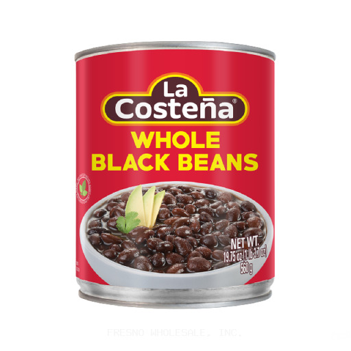 LA COSTENA 12/19.75Z WHOLE BLACK BEANS