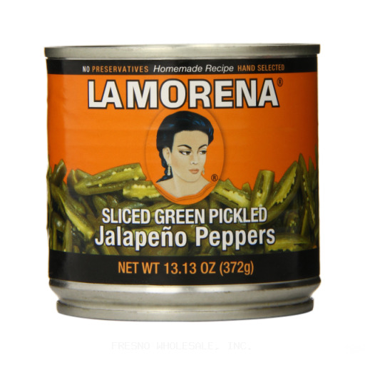 LA MORENA 12/13Z SLICED JALAPENO