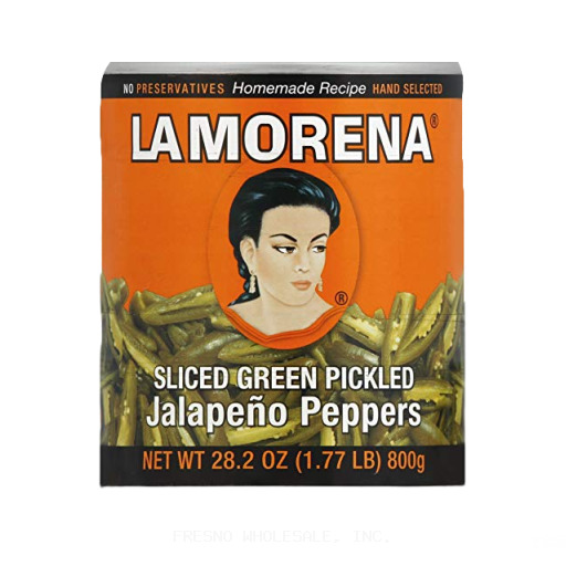 LA MORENA 12/28Z SLICE JALAPENO