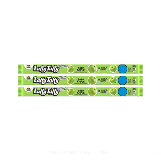LAFFY TAFFY 24CT SOUR APPLE ROPES