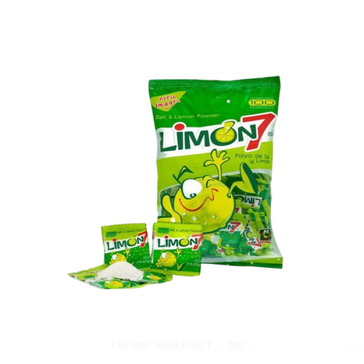 LIMON 7 100CT SALT & LIME POWDER