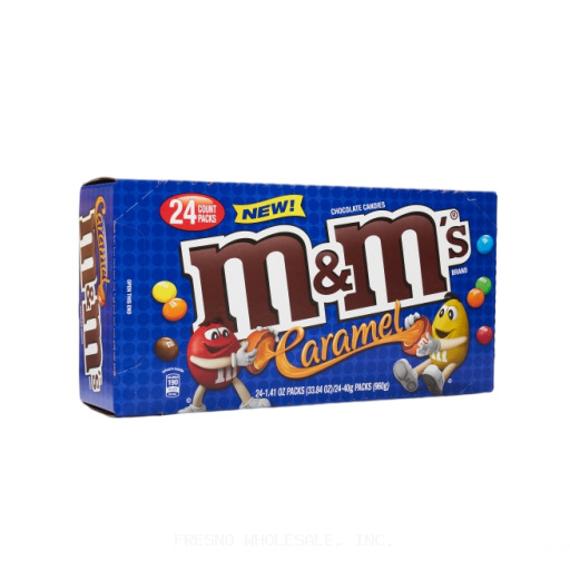 M&M RS 24CT CARAMEL CHOCOLATE
