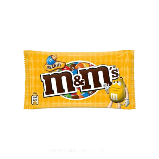 M&M KS 24CT PEANUT MILK CHOCOLATE