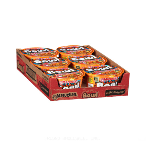 MARUCHAN BOWL 6/3Z HOT/SPICY CHICKEN(100302)