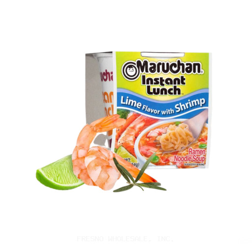 MARUCHAN CUP 12/2.2Z LIME W/SHRIMP(100105)