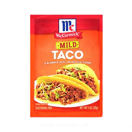 MC CORMICK 24/1Z MILD TACO SEASONING MIX