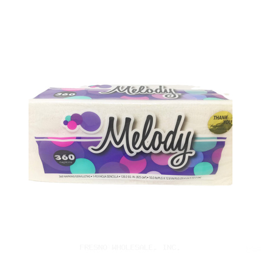 MELODY 18/1-180CT PAPER NAPKIN