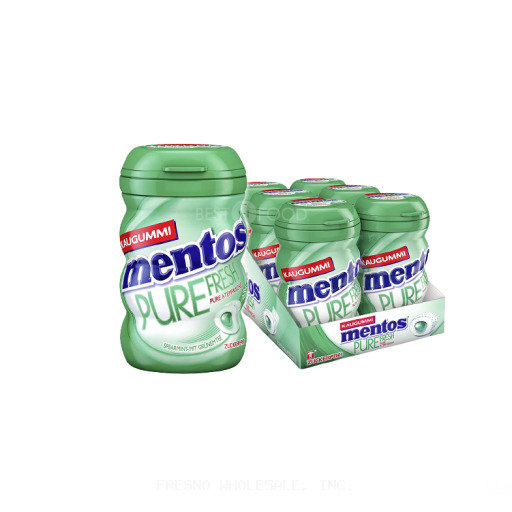MENTOS GUM P/F 6CT SPEARMINT