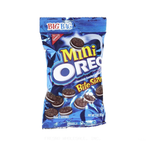 OREO 12/3Z MINI CHOCOLATE COOKIES BIG BAG
