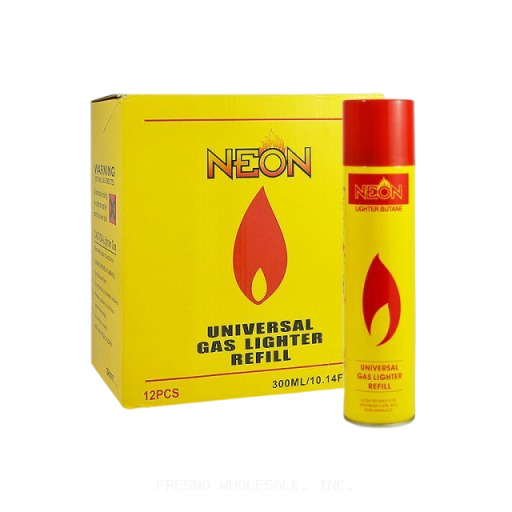 NEON BUTANE GAS 12/300ML