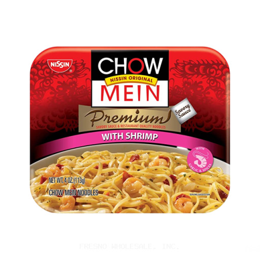 NISSIN CHOW MEIN 8/4Z SHRIMP