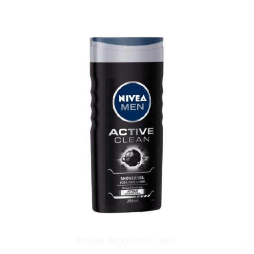 NIVEA MEN 250ML SHAMPOO ACTIVE CLEAN