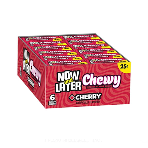 NOW and LATER 25CT CHEWY CHERRY