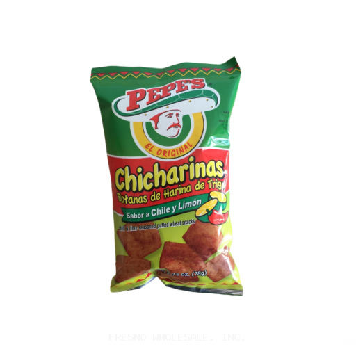 PEPE'S CRACKLINS 24CT GIGANTE CHILE/LIM