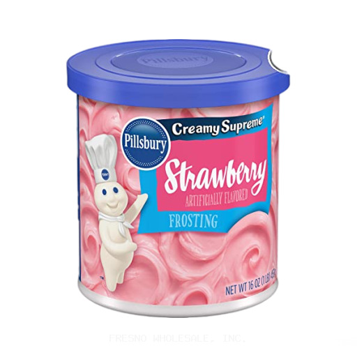 PILLSBURY 8/16Z STRAWBERRY FROSTING
