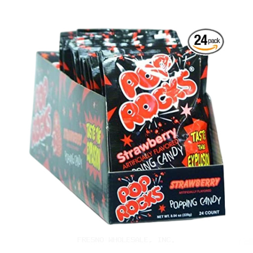 POP ROCKS 24CT STRAWBERRY