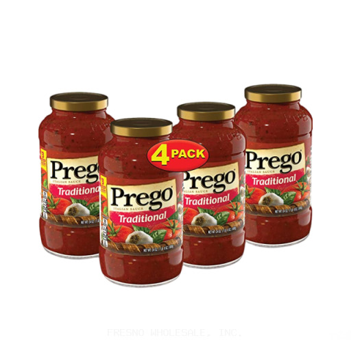 PREGO 12/24Z SPAGHETTI TRADITIONAL SAUCE