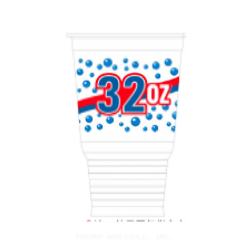 ZAILAND CUP 500/32Z PLASTIC WHITE