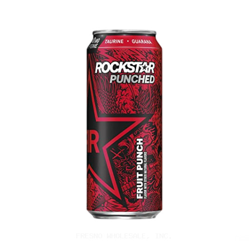 ROCKSTAR 12/16Z FRUIT PUNCHED