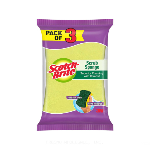 SCOTCH-BRITE 12/1PK HEAVY DUTY SCRUB SPONGES