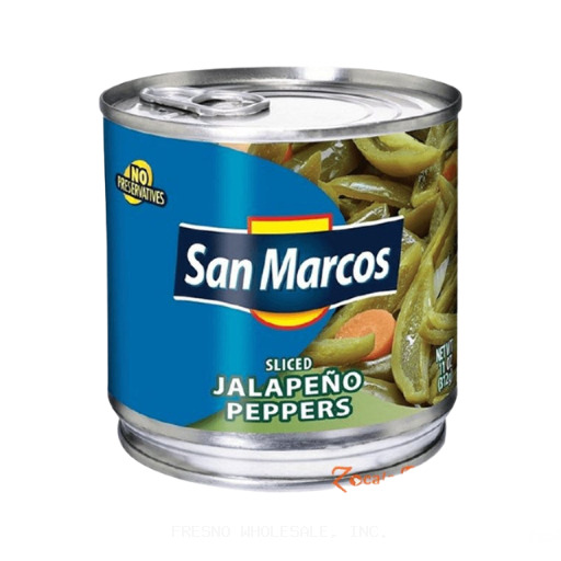 SAN MARCOS 12/11Z JALAPENO SLICED