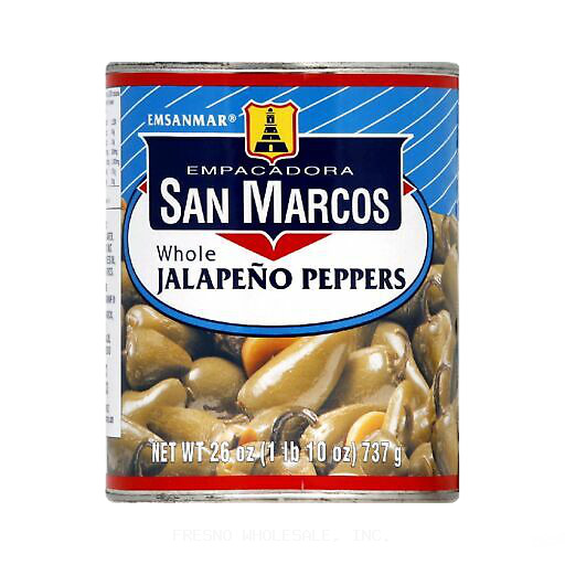 SAN MARCOS 12/26Z JALAPENO SLICED