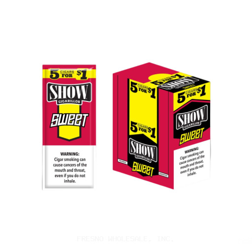 SHOW PP 5F1.49 15CT/5PK CIGARS SWEET