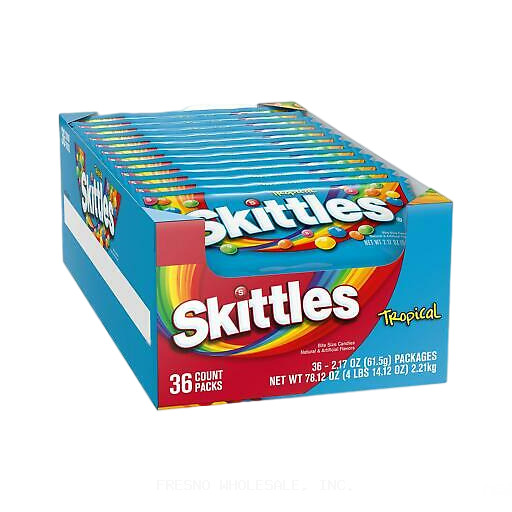 SKITTLES RS 36CT TROPICAL