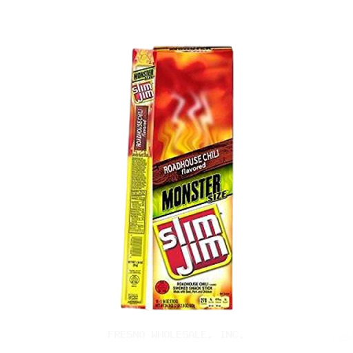 SLIM JIM 18CT MONSTER SONIC CHILI CHEESE