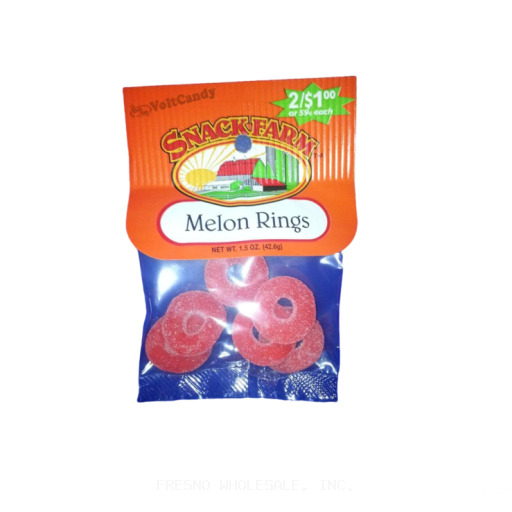 SNACKERZ 2/$2 SOUR STRAWBERRY (5274)