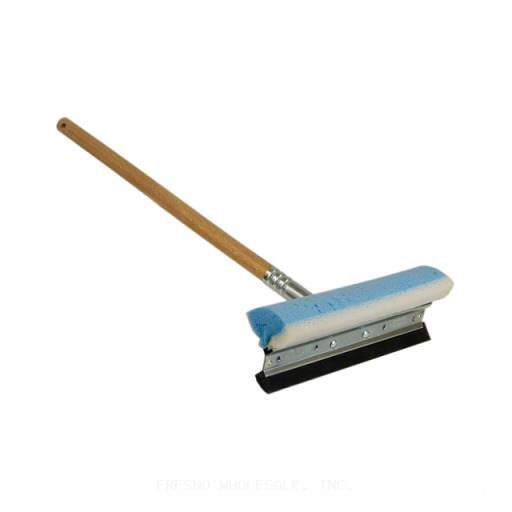 WINDOW SQUEEGEE 1CT WOOD HANDLE 22"