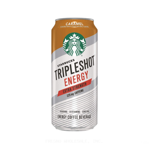 STARBUCKS 12/15Z TRIPLE SHOT ENRGY CARMEL