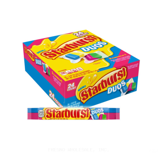 STARBURST 10CT SWIRLERS CHEWY STICKS