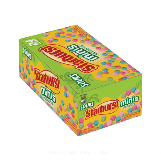 STARBURST 24CT MINI SOURS