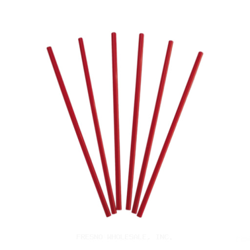 SUNSET WRAPED GIANT RED STRAW 300CT/10.25"
