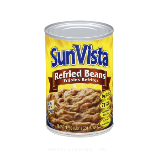 SUN VISTA 12/15Z REFFRIED BEANS