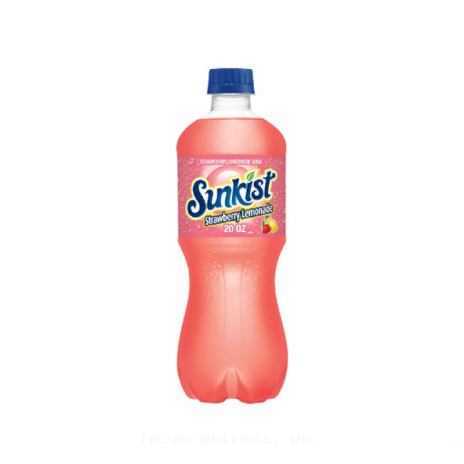 SUNKIST 24/20Z STRAWB/LEMONADE