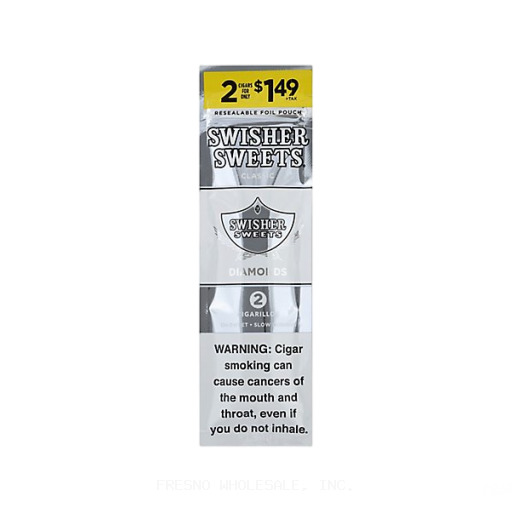 SWISHER SWEET PP 2F1.49 30PH/2PK CIGARS DIAMONDS