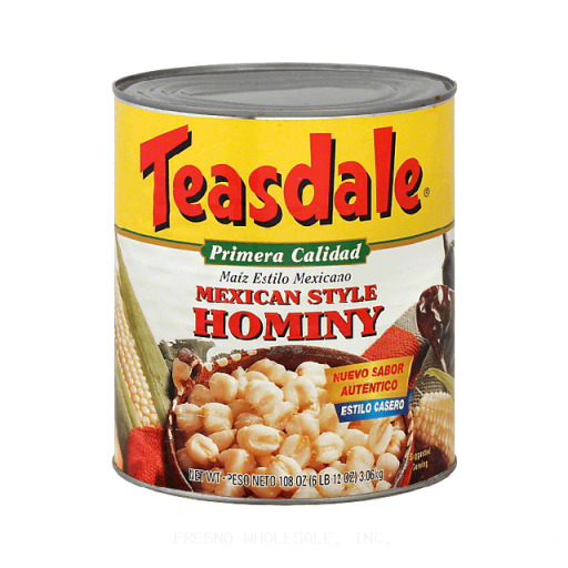 TEASDALE 12/29Z MEXICN STYLE HOMINY