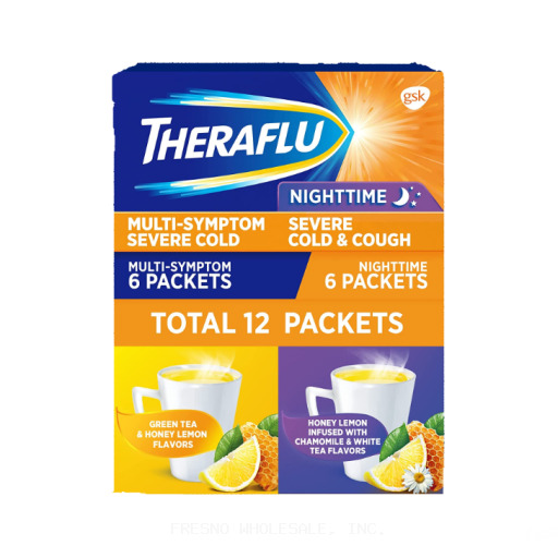 THERAFLU 6CT MAX STRENGTH HONEY LEMON FLAVOR