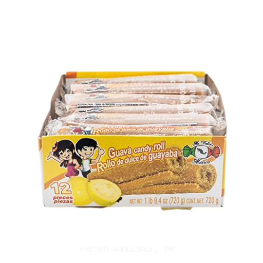 TIPICO ROLLOS DE GUYABA 12CT
