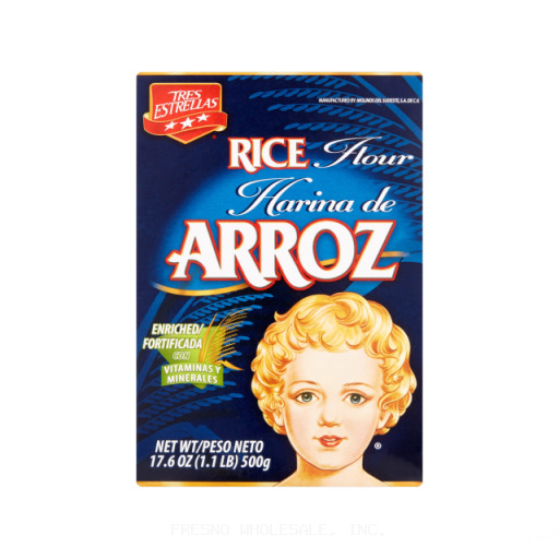 TRES ESTRELLAS 12/17.6Z RICE FLOUR