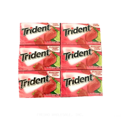 TRIDENT 12CT ISLAND BERRY LIME