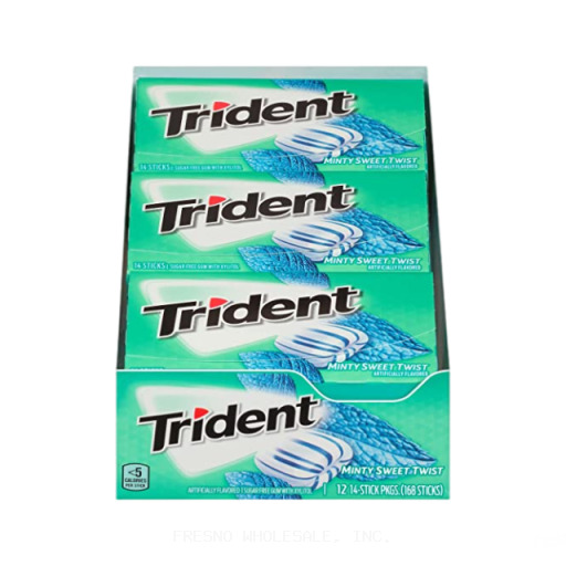 TRIDENT 12CT MINTY SWEET TWIST
