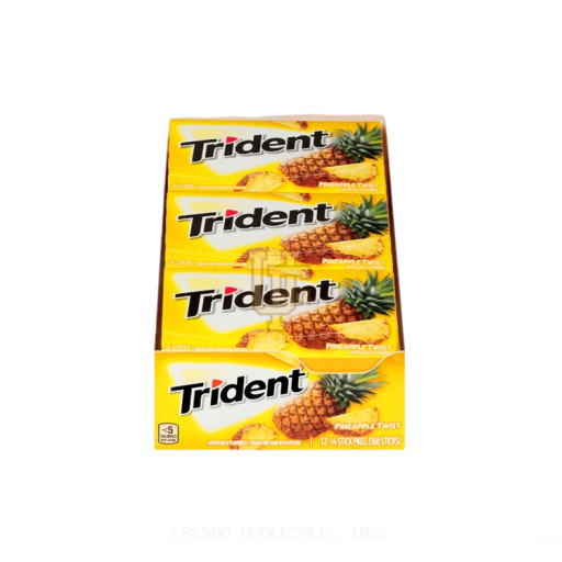 TRIDENT 12CT PINEAPPLE TWIST