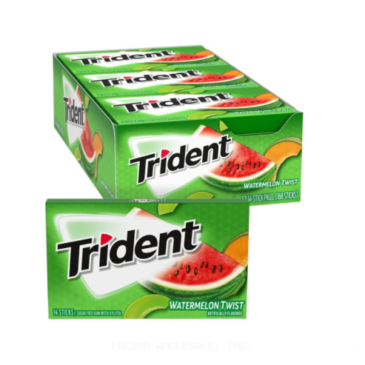 TRIDENT 12CT WATERMELON TWIST